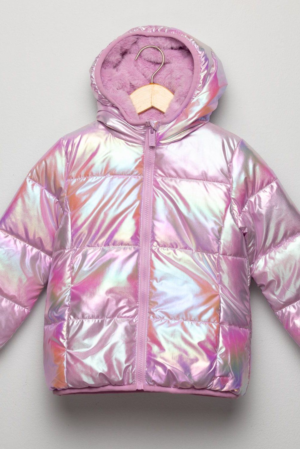 YAMP - Parka Con Capucha Forro Peludo Niña Yamp