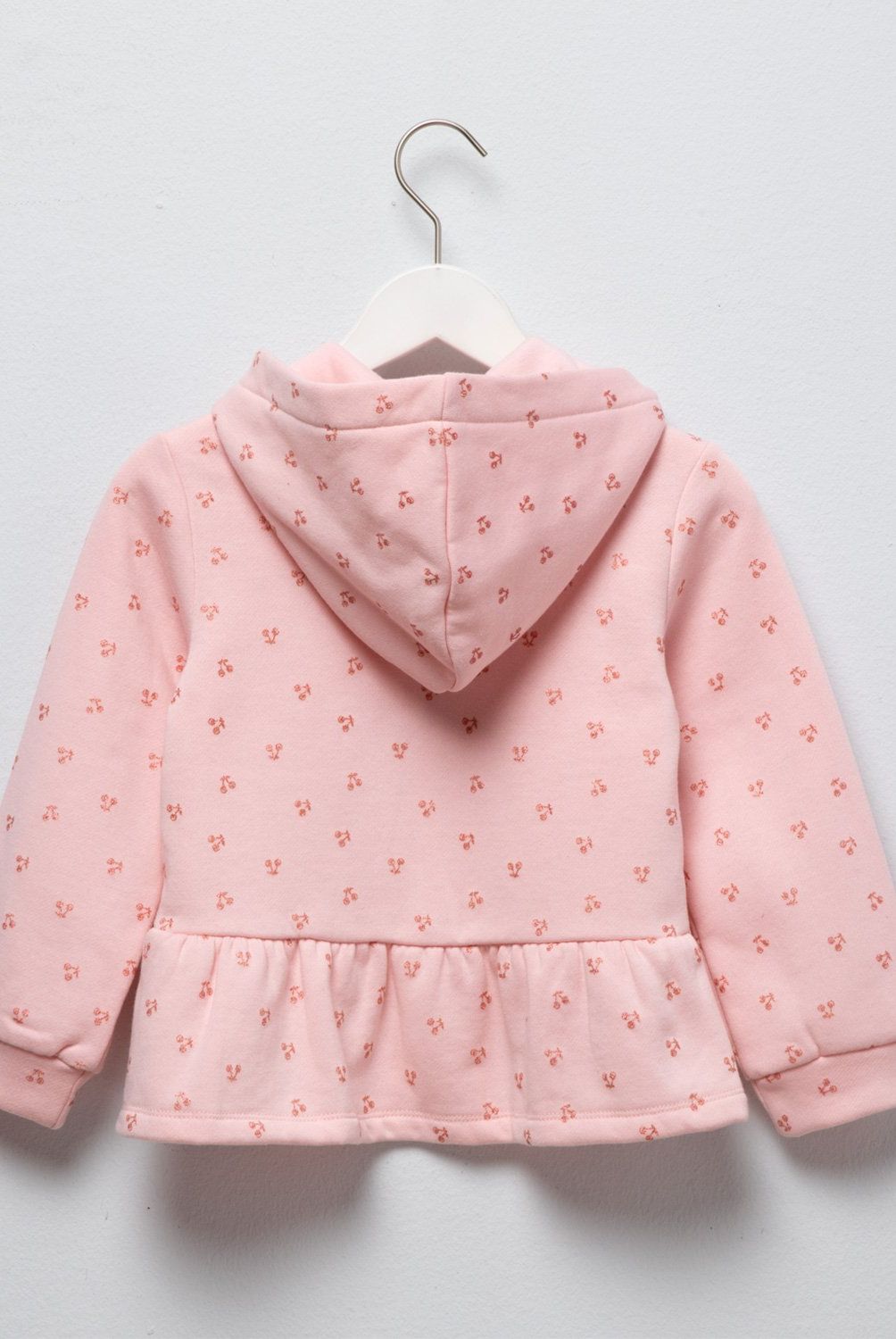 YAMP - Polerón Niña Yamp Afranelado con Capucha Animal Print