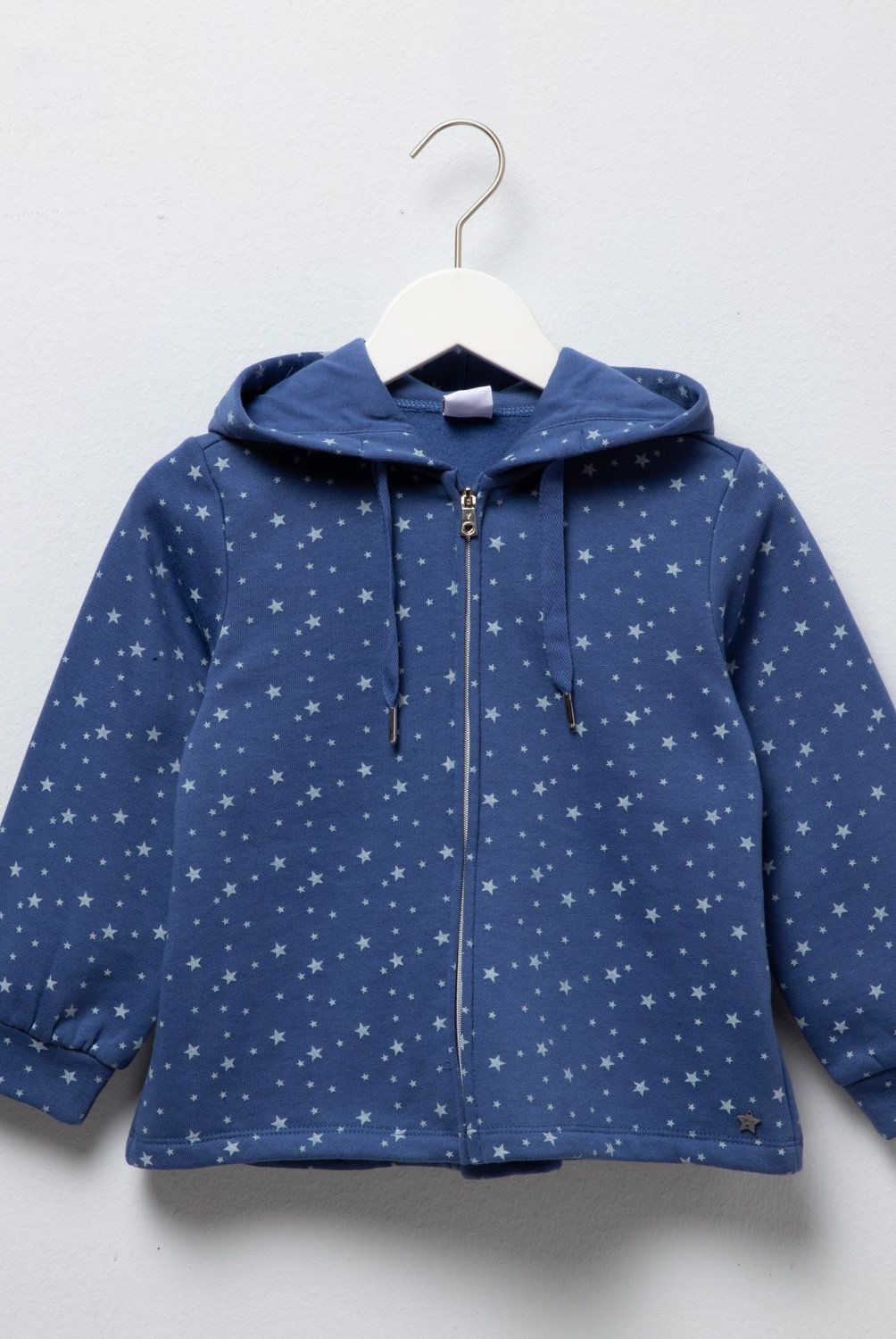 YAMP - Polerón Niña Yamp Afranelado con Capucha Animal Print