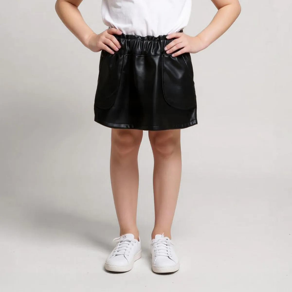 YAMP - Falda Ecocuero Niña Yamp