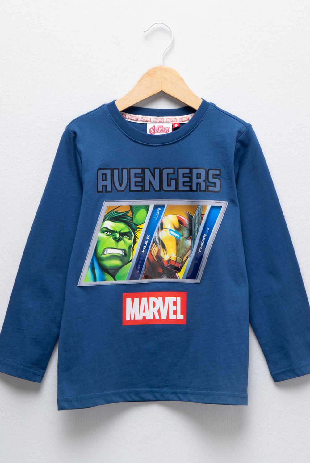 AVENGERS - Polera Niño Algodón Avengers