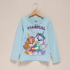 PAW PATROL - Polera algodón Niña