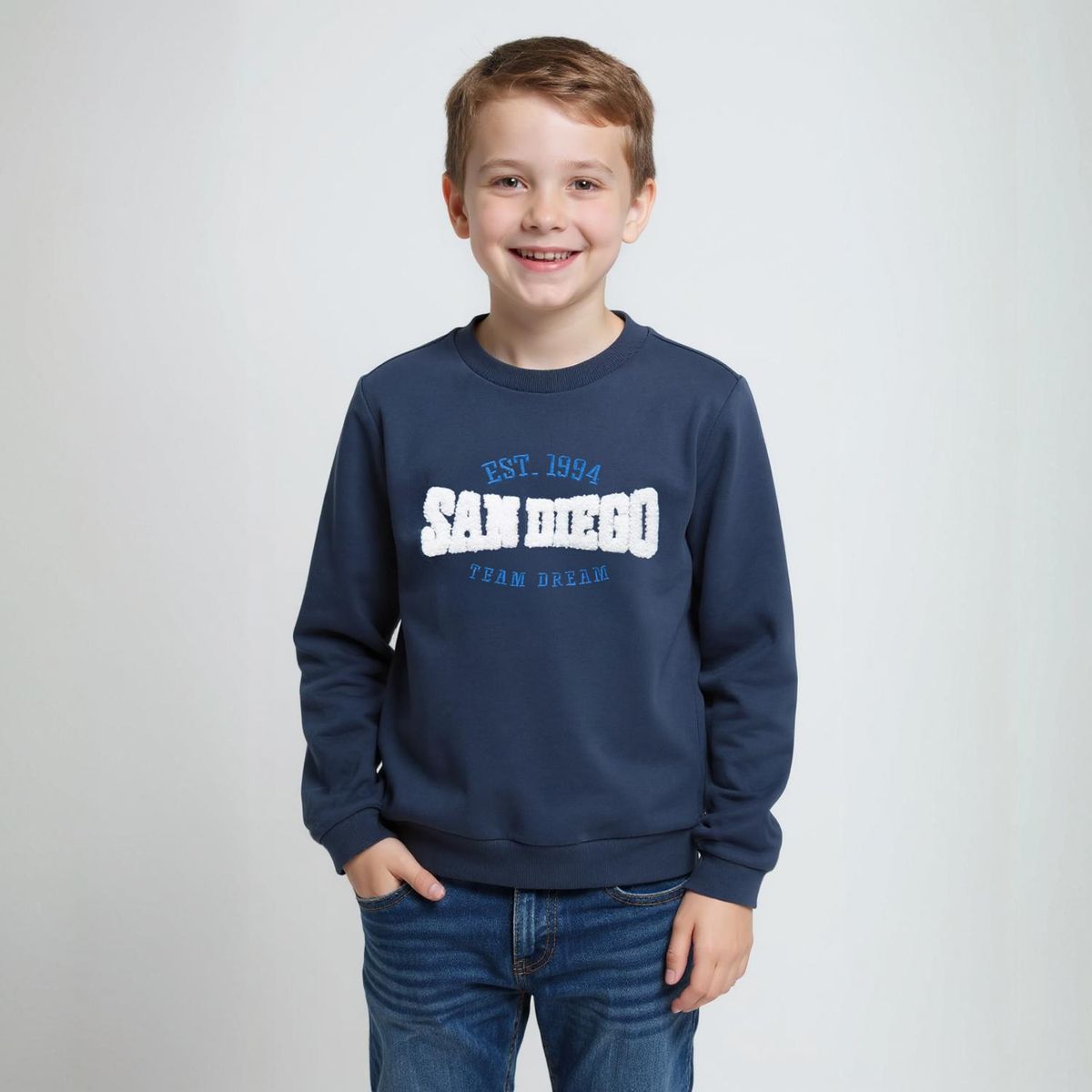 YAMP - Polerón Afranelado Niño Yamp