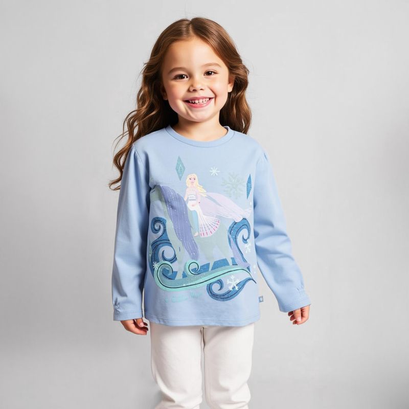 FROZEN - Polera Niña Frozen
