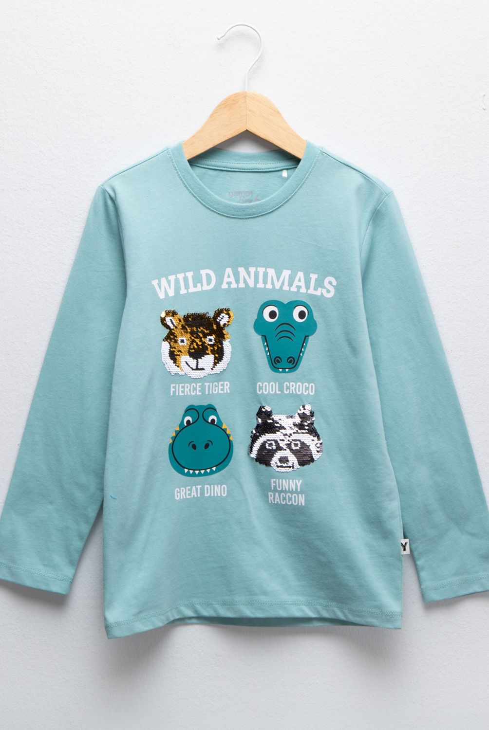 YAMP - Polera Lentejuelas Algodón Niño Yamp