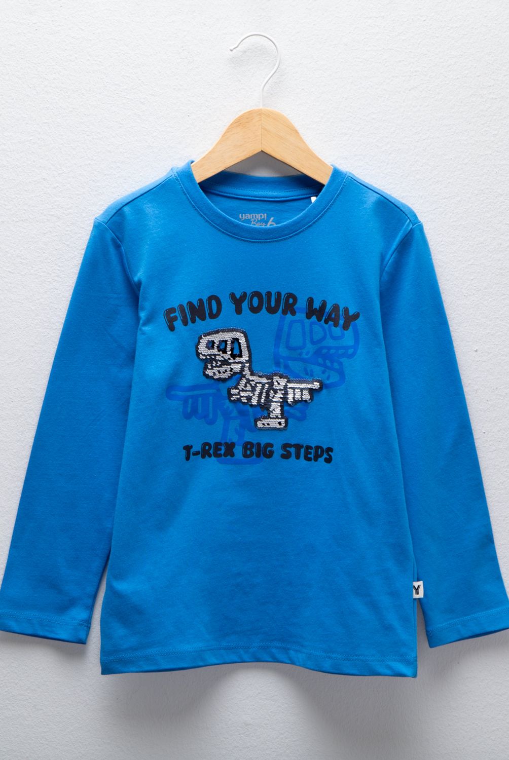 YAMP - Polera Lentejuelas Algodón Niño Yamp