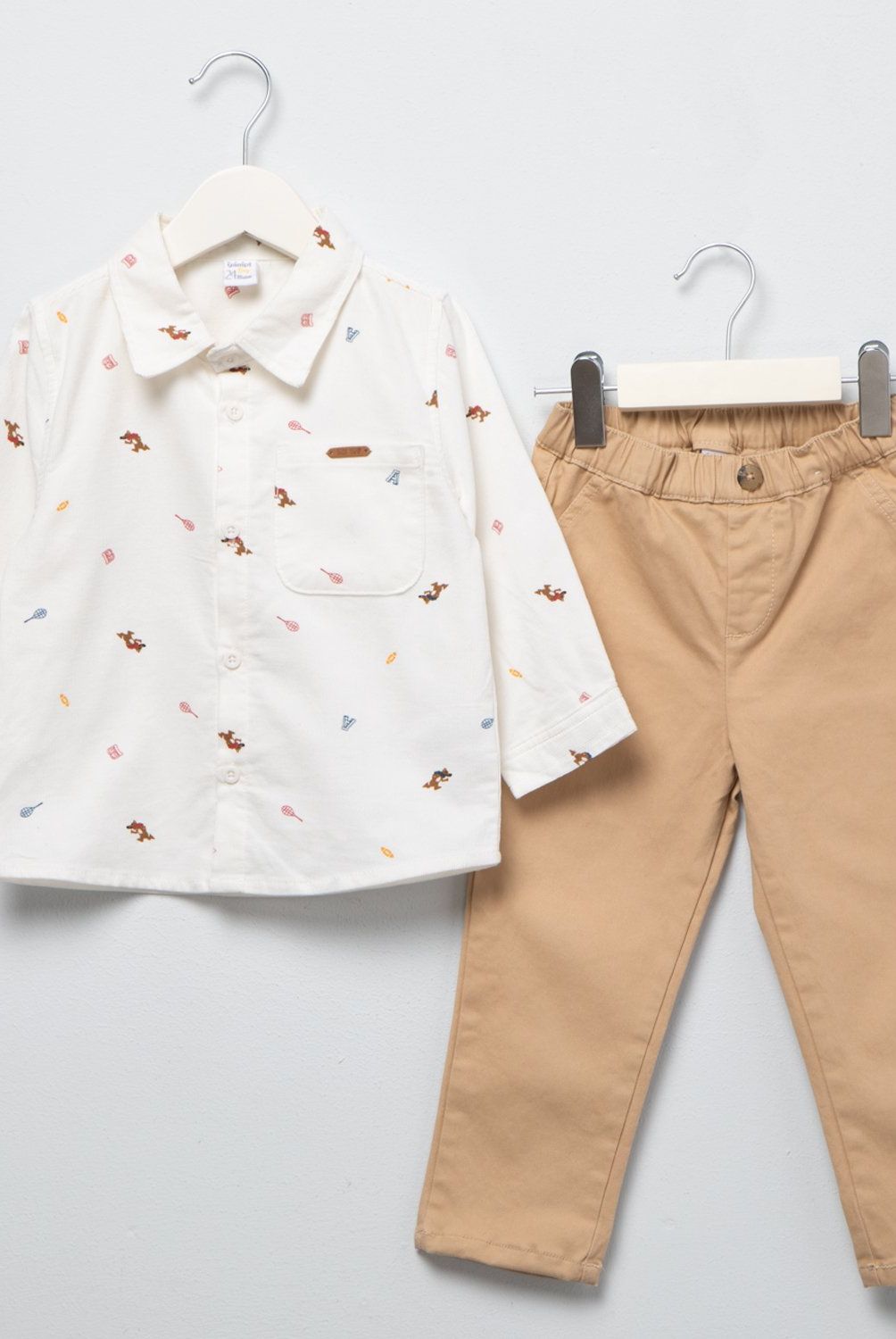 YAMP - Camisa Cotelé Más Pantalón Bebé Niño Yamp
