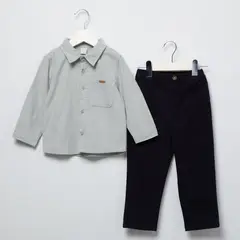 YAMP - Camisa Cotelé Más Pantalón Bebé Niño