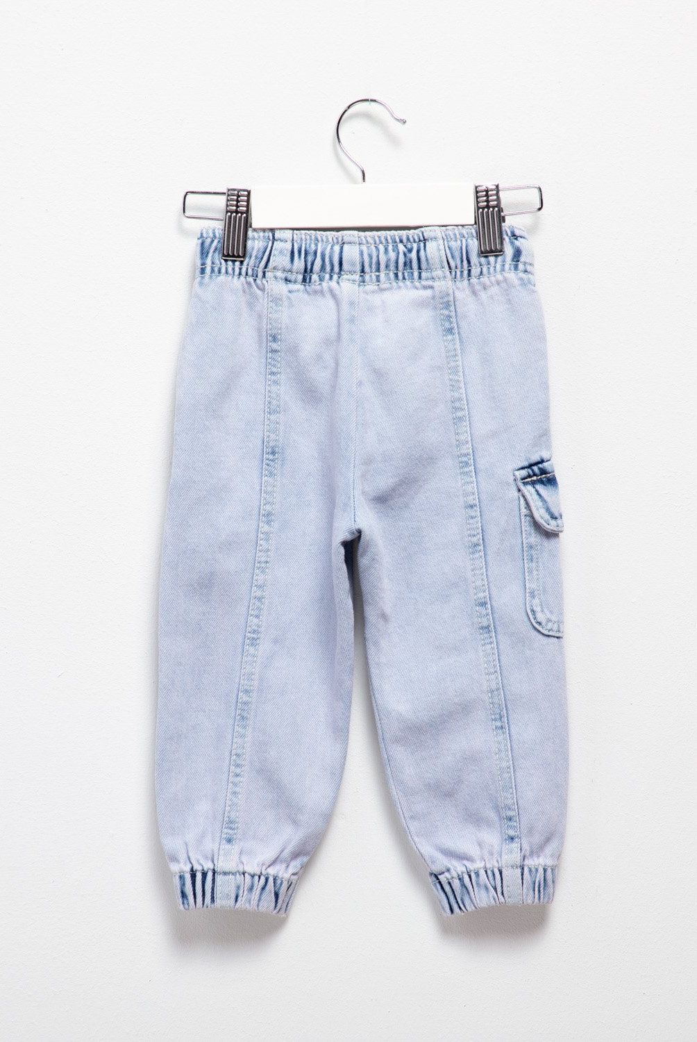 YAMP - Pantalón Parachute Yamp Bebé Niña Algodón Diseño Liso