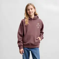 DOO AUSTRALIA - Polerón Estampado con Gorro Niña Algodón