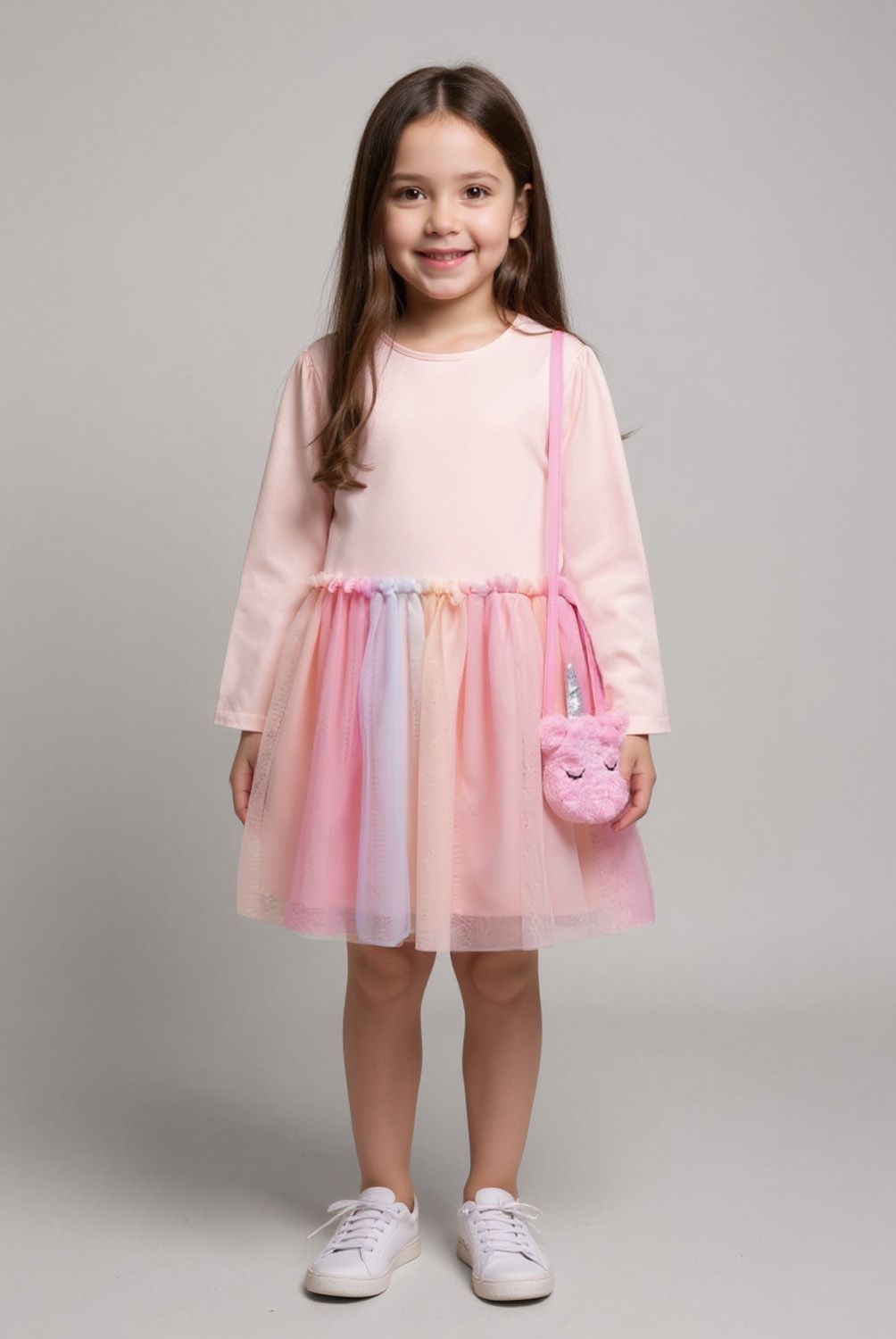 YAMP - Vestido Tutú Con Cartera Niña Yamp