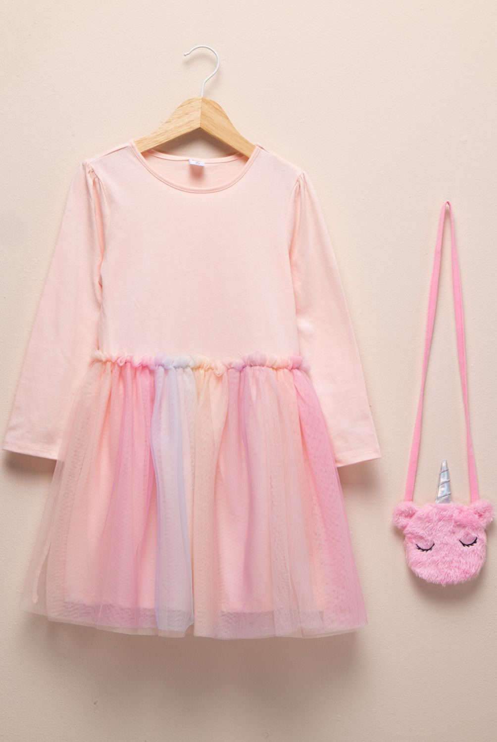 YAMP - Vestido Tutú Con Cartera Niña Yamp