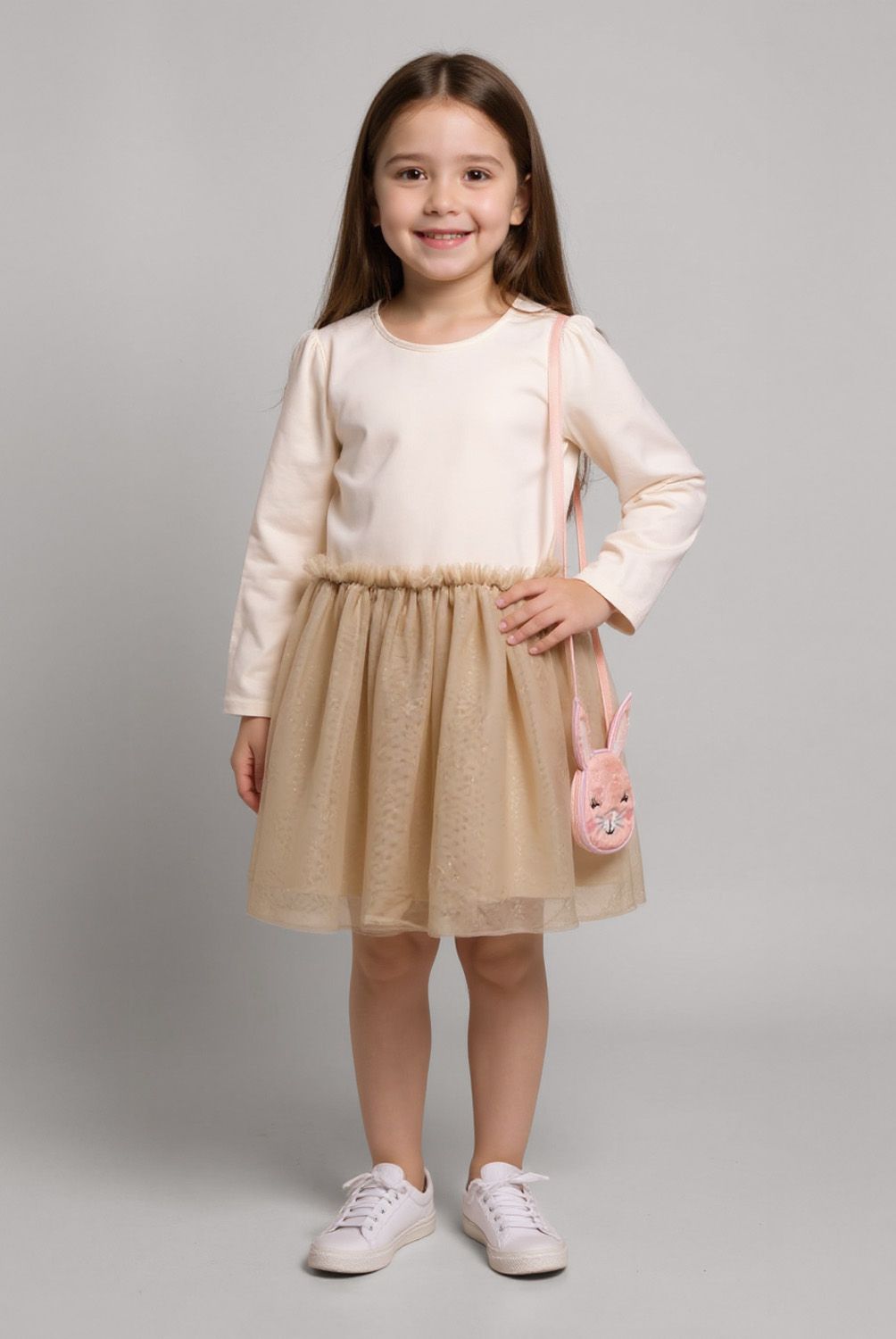 YAMP - Vestido Tutú Con Cartera Niña Yamp