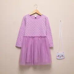 YAMP - Vestido Tutú Con Cartera Niña