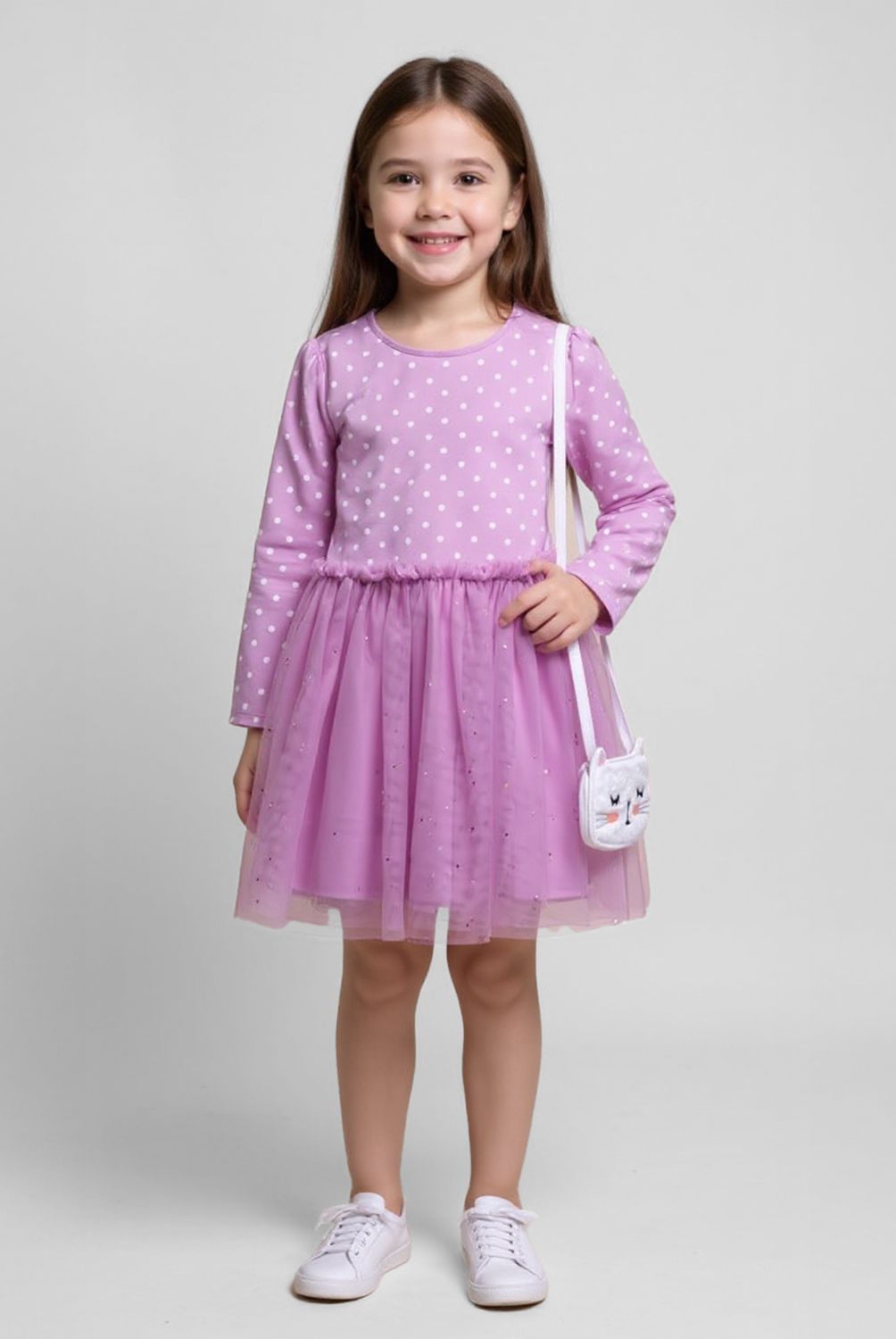 YAMP - Vestido Tutú Con Cartera Niña Yamp