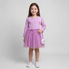 YAMP - Vestido Tutú Con Cartera Niña