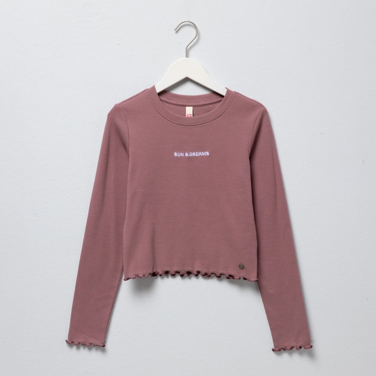 DOO AUSTRALIA - Polera Manga Larga Estampada Doo Australia Niña Algodón