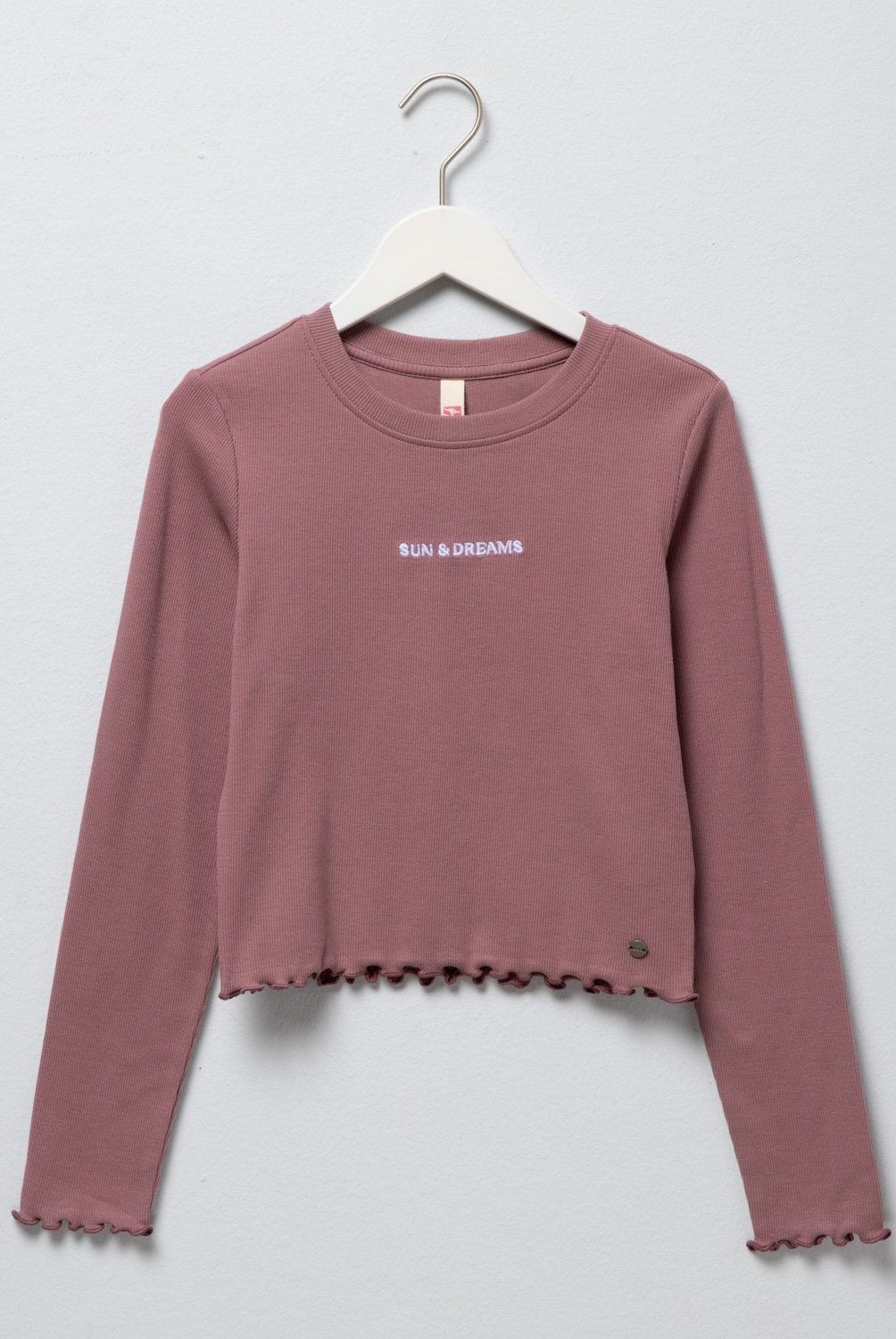 DOO AUSTRALIA - Polera Manga Larga Estampada Doo Australia Niña Algodón