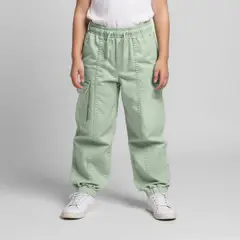 YAMP - Jeans Parachute Niña 100% Algodón Tiro Medio
