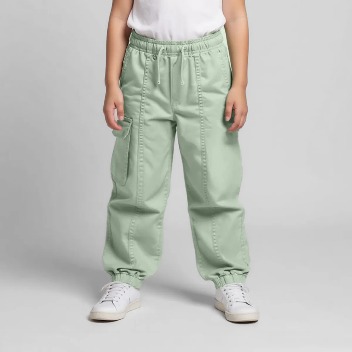 YAMP - Jeans Parachute Yamp Niña 100% Algodón Tiro Medio