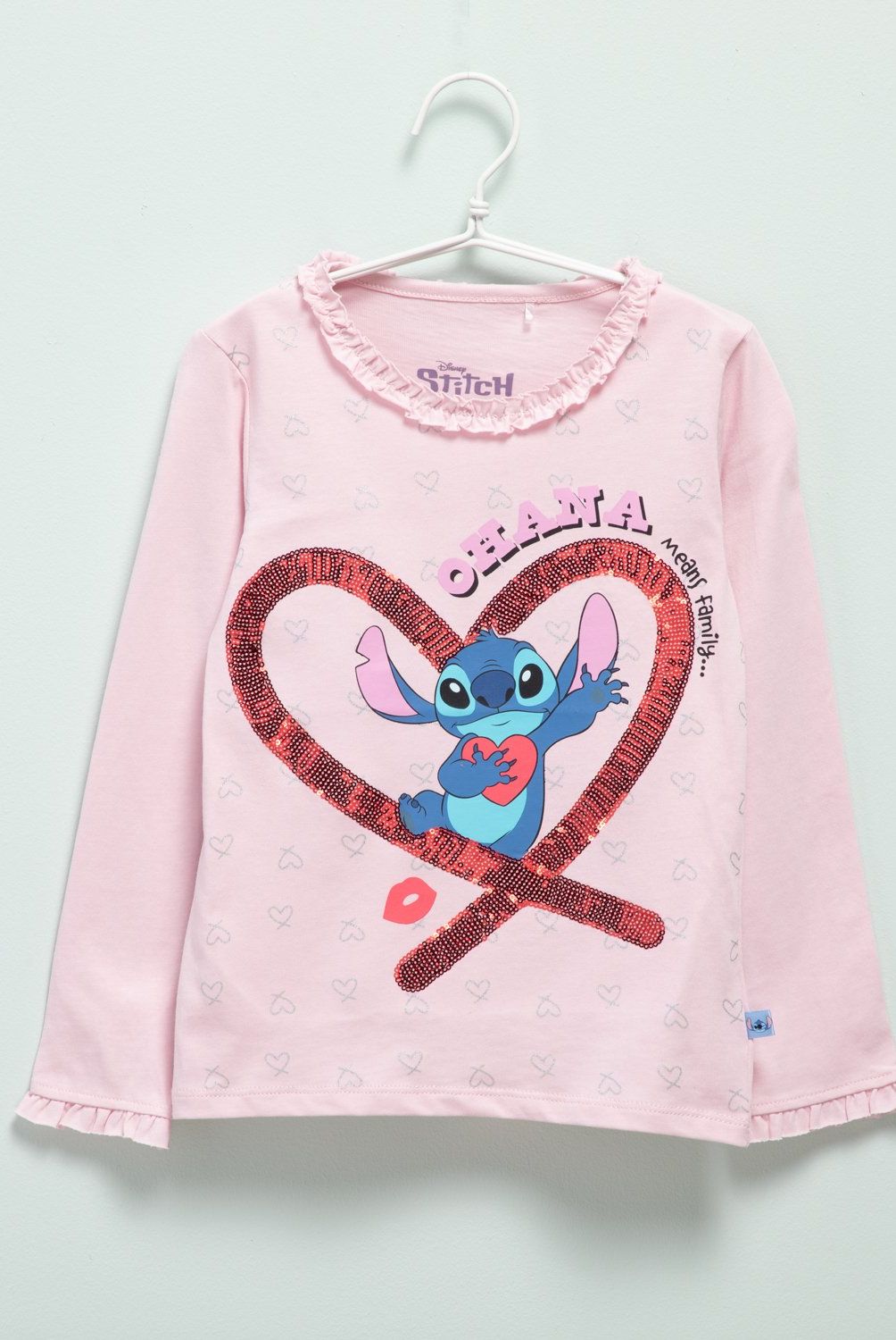 LILO & STITCH - Polera Algodón Niña Lilostitch