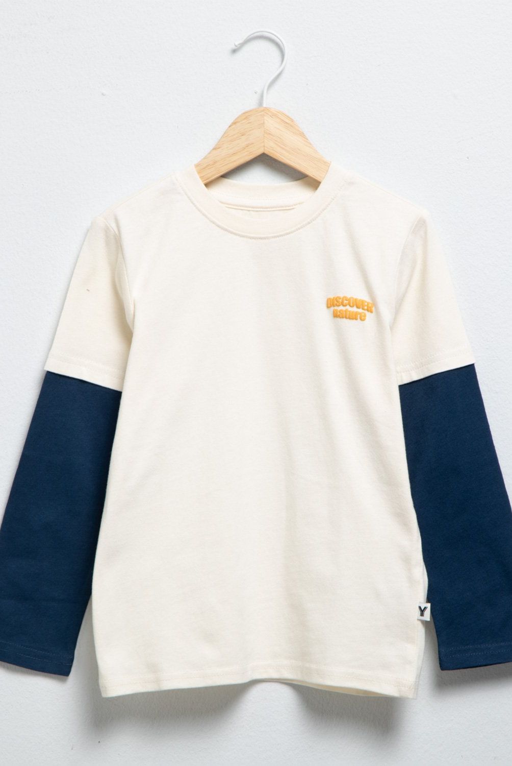YAMP - Polera Manga Larga Estampada Niño Yamp Algodón