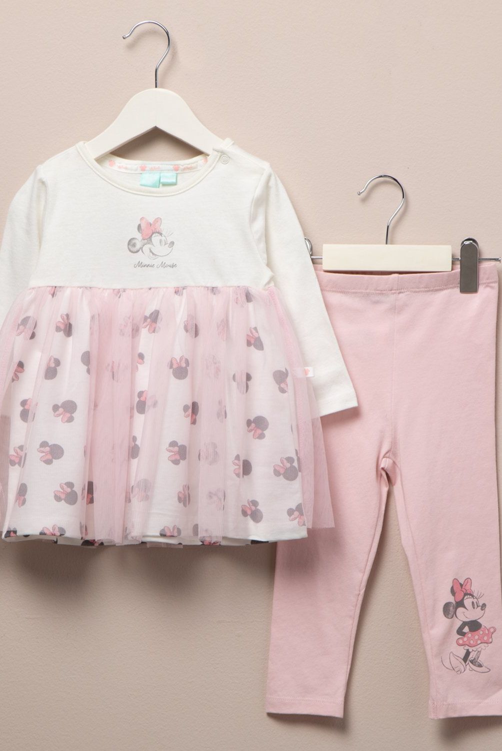 MINNIE - Conjunto Algodón Bebé Niña Minnie