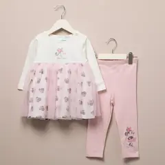MINNIE - Conjunto Algodón Bebé Niña