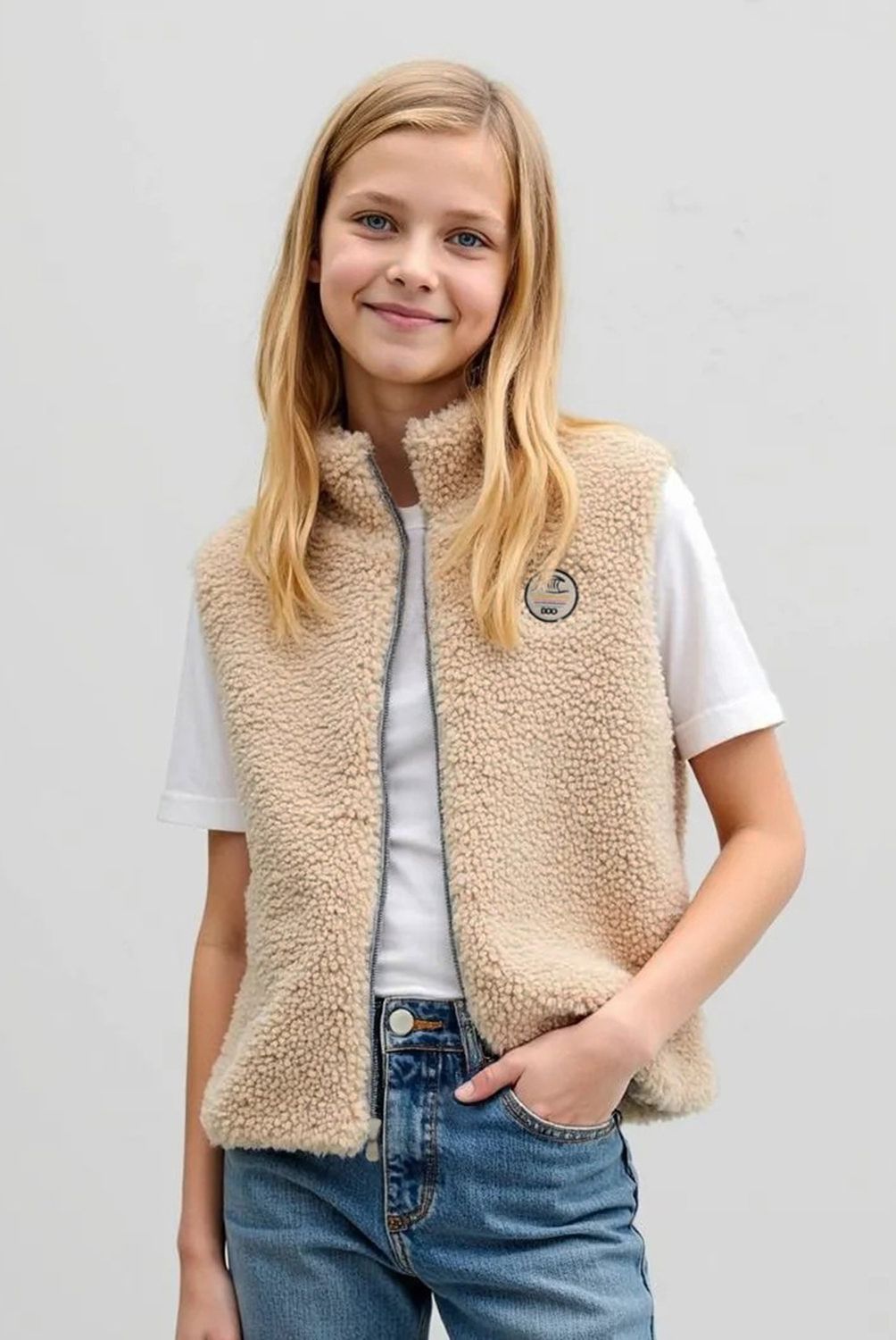 DOO AUSTRALIA - Chaleco Doo Australia Crudo Niña Casual