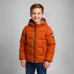 YAMP - Parka Larga Con Capucha Niño