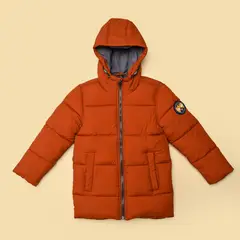 YAMP - Parka Larga Con Capucha Niño