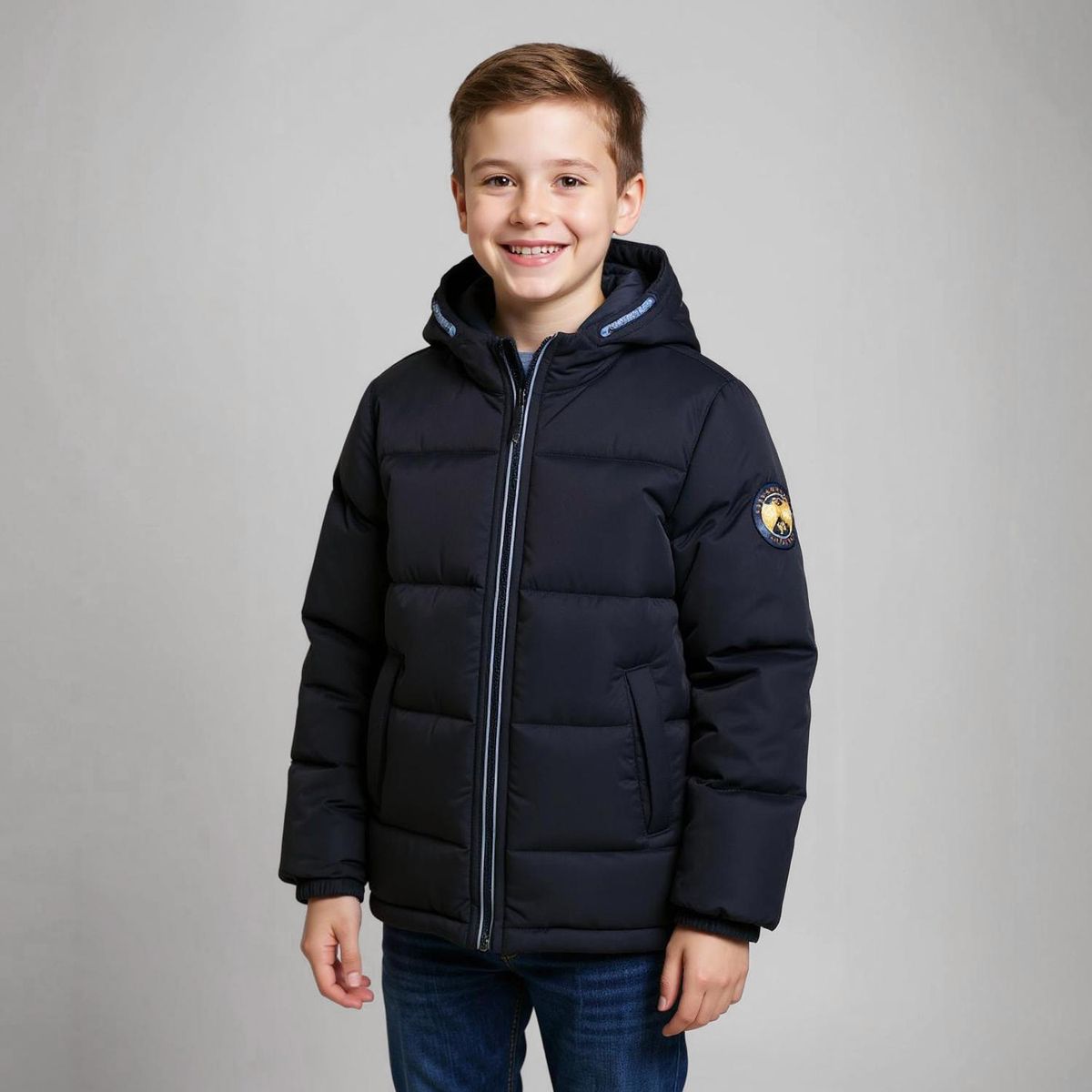 YAMP - Parka Larga Con Capucha Niño Yamp
