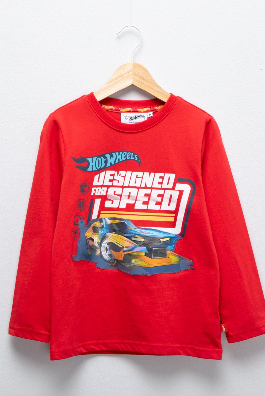 HOT WHEELS - Polera Algodón Niño Hot Wheels