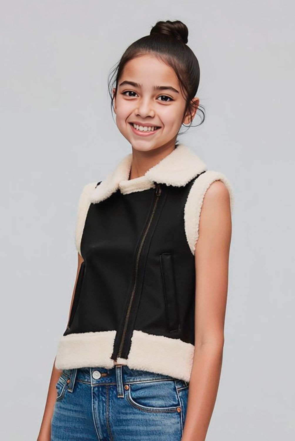 ELEVEN - Chaqueta Eleven Sin Mangas Con Cremallera Niña