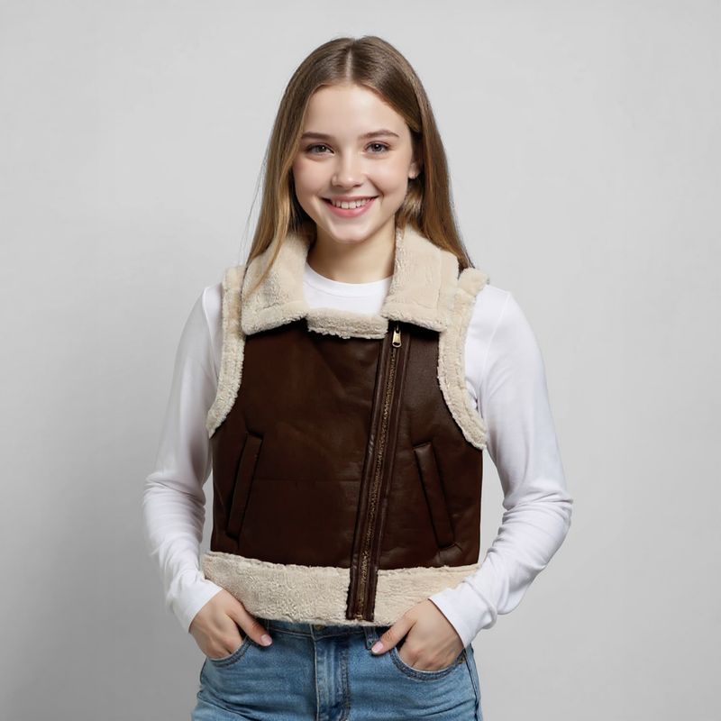 ELEVEN - Chaqueta Eleven Sin Mangas Con Cremallera Niña