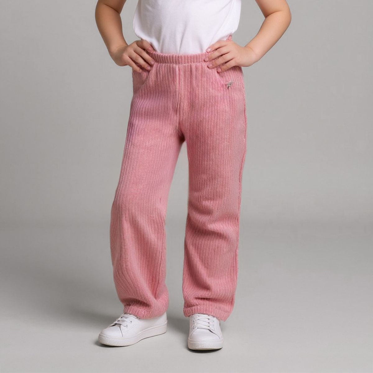 YAMP - Pantalón Tejido Wide Leg Niña Yamp