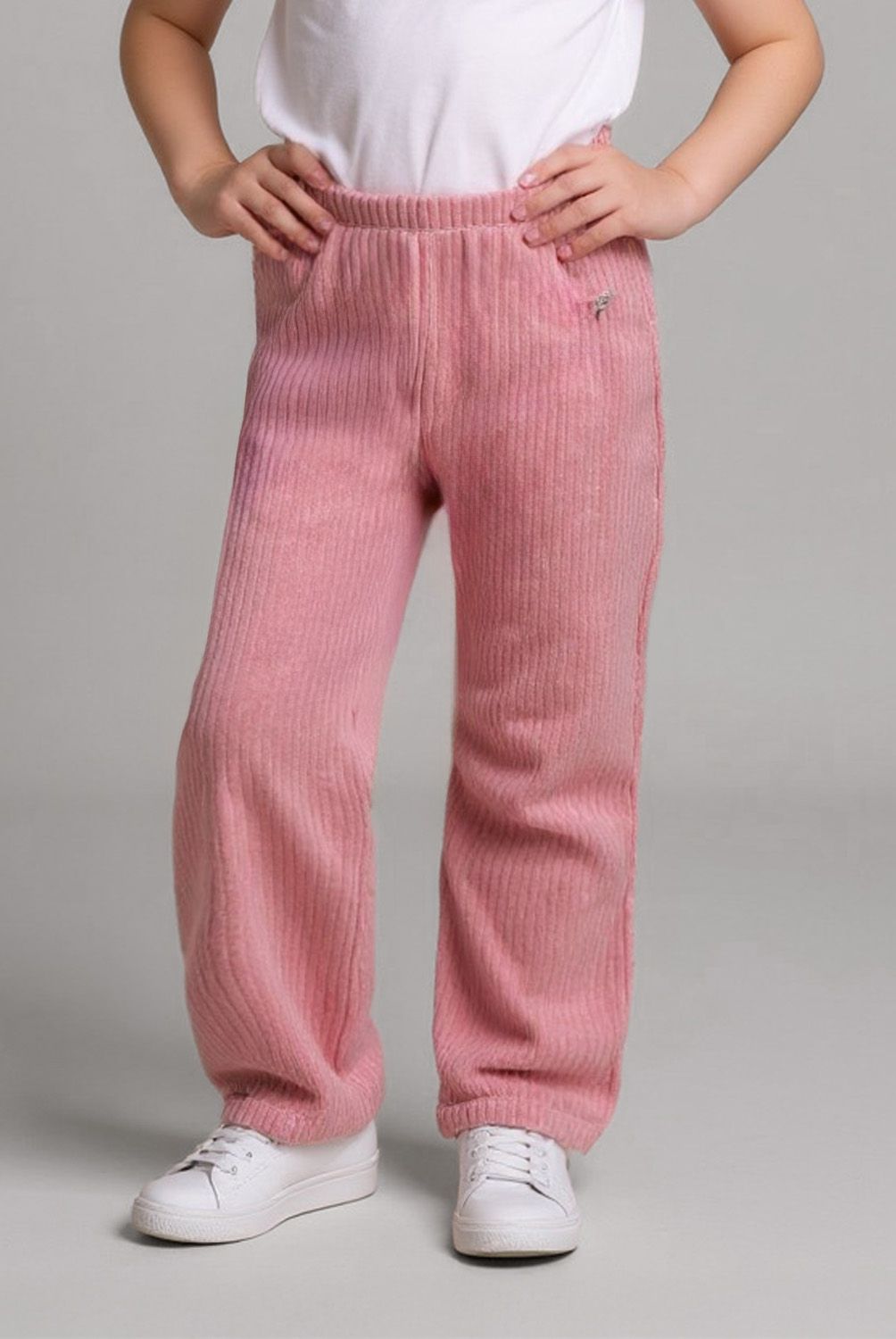 YAMP - Pantalón Tejido Wide Leg Niña Yamp