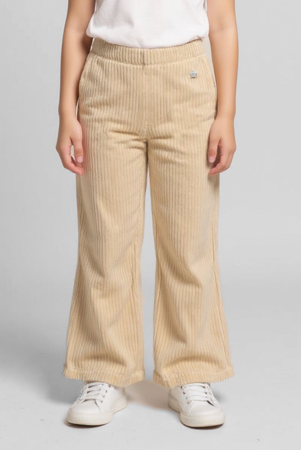 YAMP - Pantalón Tejido Wide Leg Niña Yamp