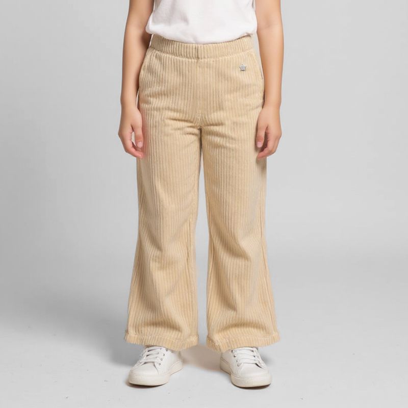 YAMP - Pantalón Tejido Wide Leg Niña Yamp