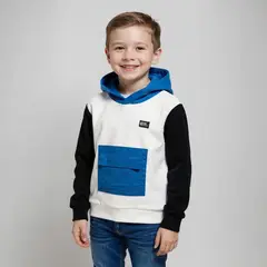 YAMP - Polerón Algodón Con Capucha Niño
