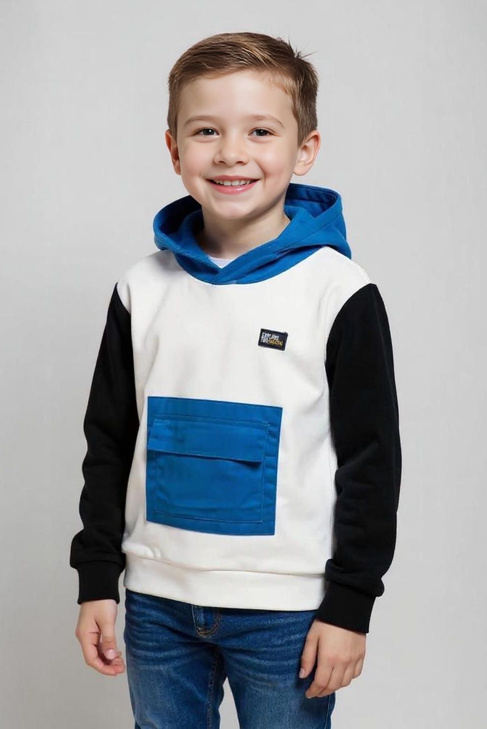 YAMP - Polerón Algodón Con Capucha Niño Yamp
