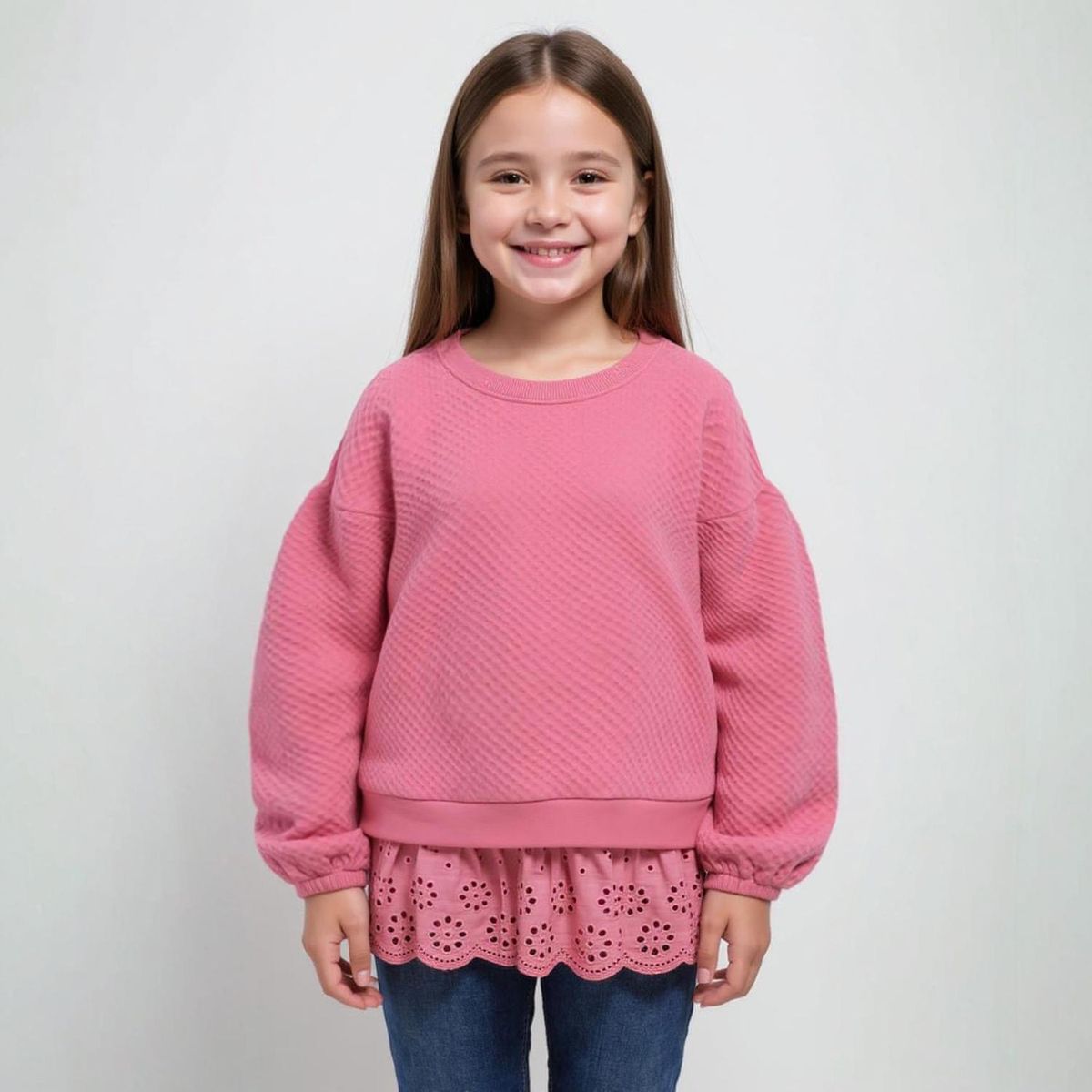 YAMP - Polerón Algodón Niña Yamp