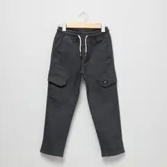 YAMP - Pantalón Cargo Cintura Elásticada Algodón Niño