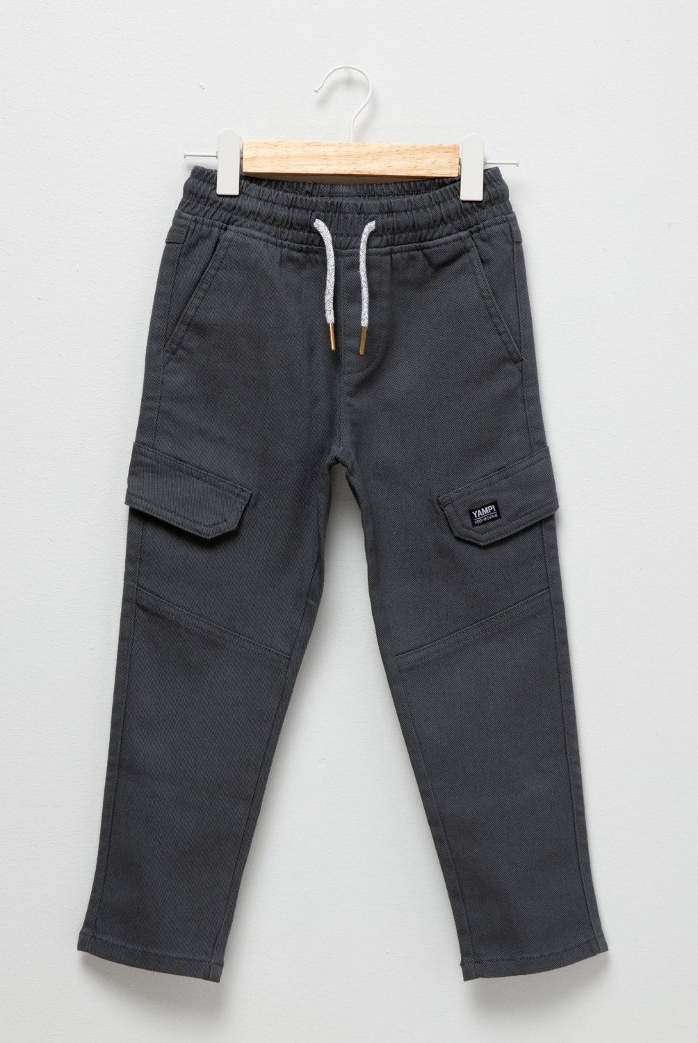 YAMP - Pantalón Cargo Yamp Cintura Elásticada Algodón Niño