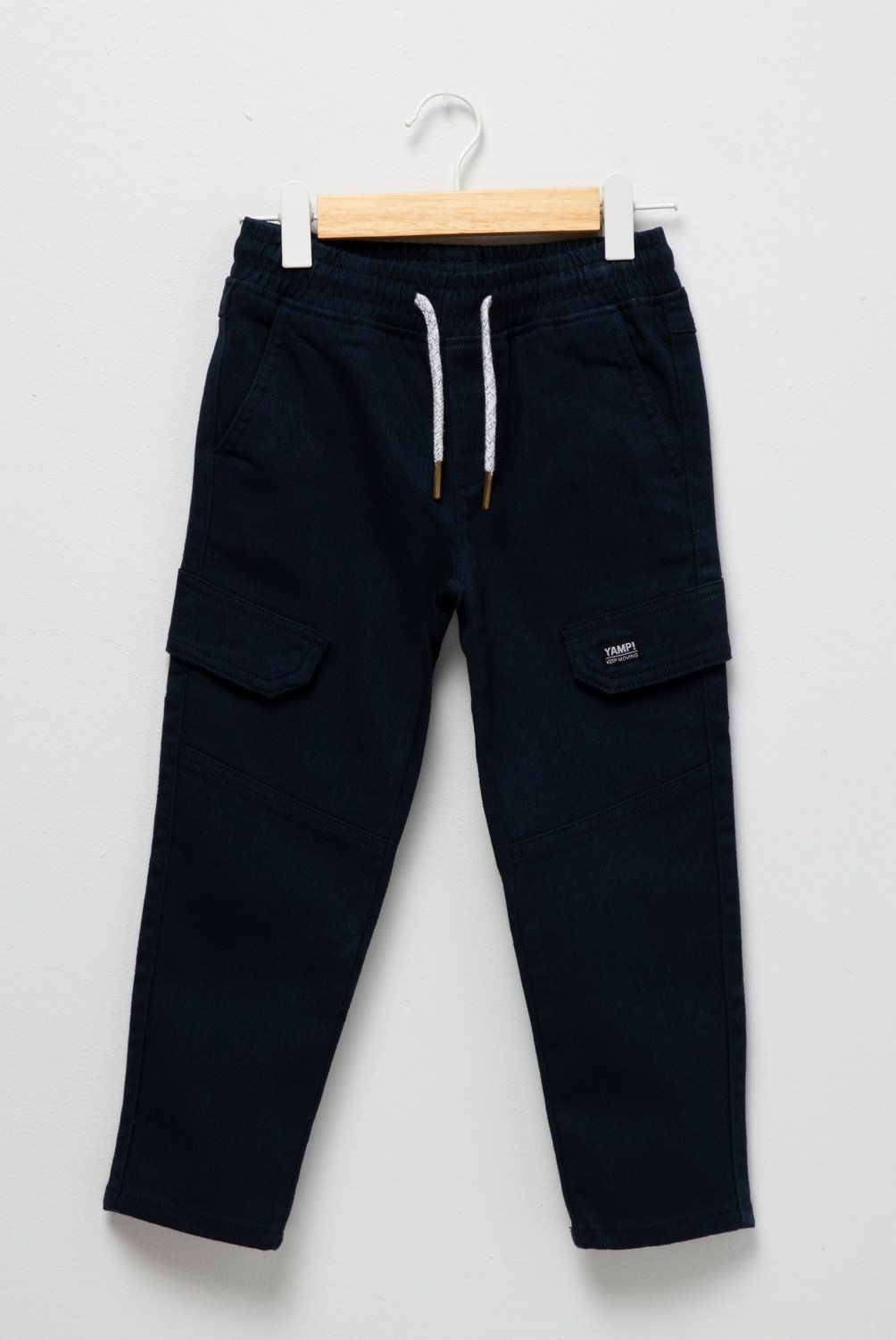YAMP - Pantalón Cargo Yamp Cintura Elásticada Algodón Niño