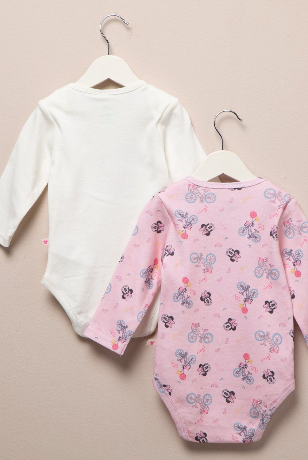 MINNIE - Pack 2 Bodys Bebé Niña Minnie
