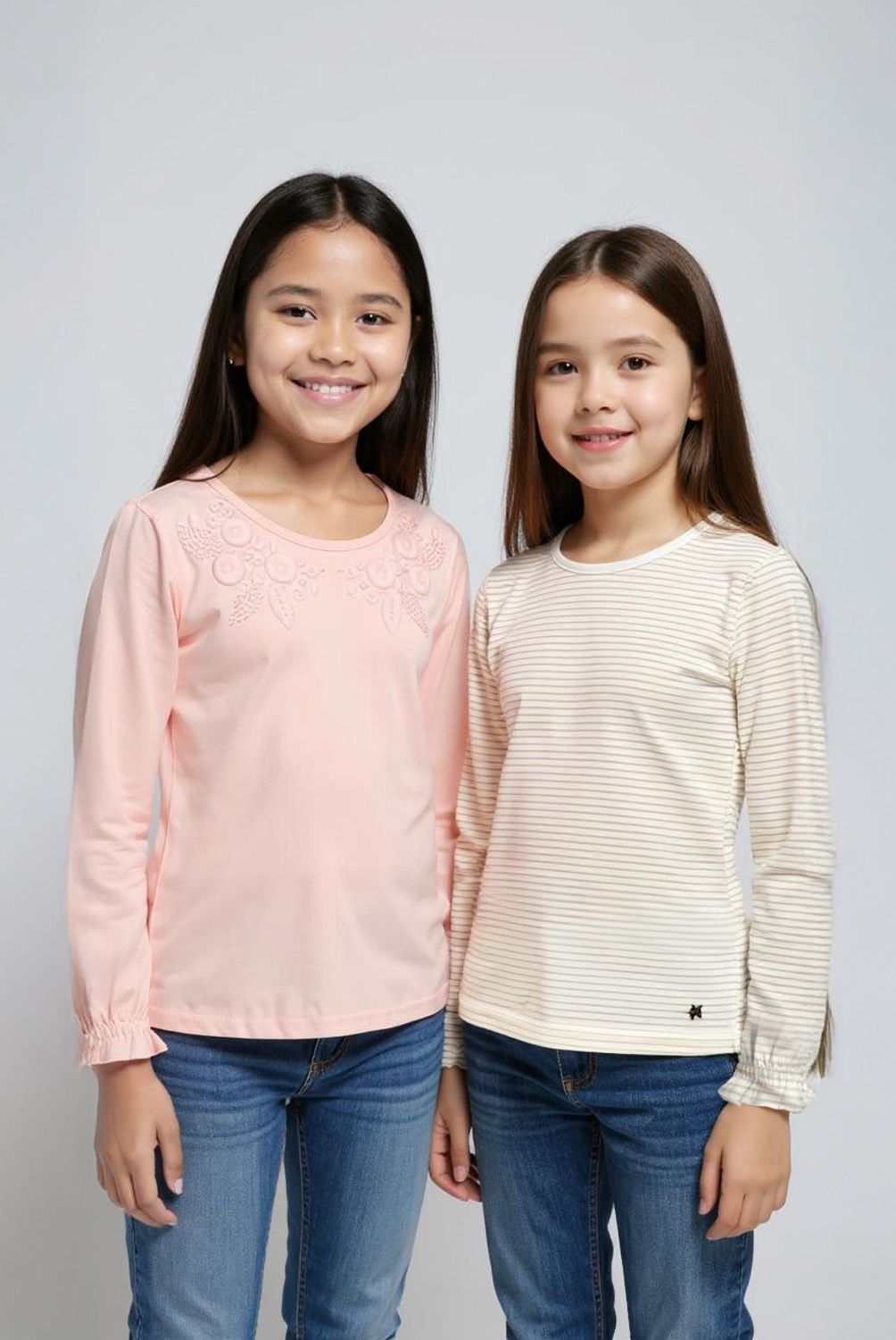 YAMP - Pack 2 Poleras Algodón Niña Yamp