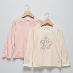 YAMP - Pack 2 Poleras Algodón Niña