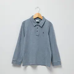 CONIGLIO - Polera Manga Larga Algodón Niño Diseño Liso