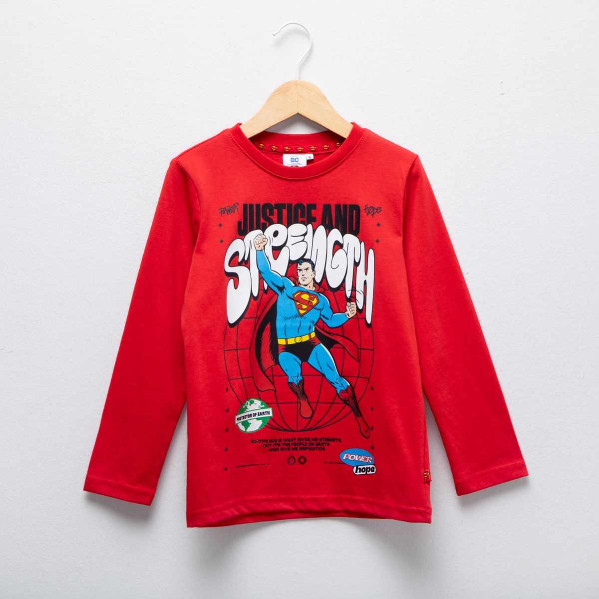 DC ORIGINALS - Polera Niño Superman